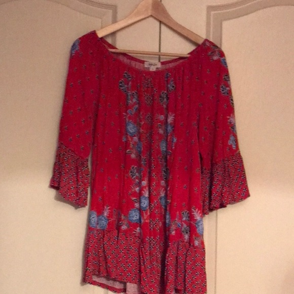 NWOT BEAUTIFUL BOHO style blouse - Picture 4 of 8